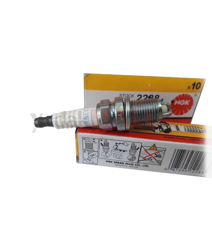 شمع NGK 2288 دو پلاتین پایه کوتاه پژو 405